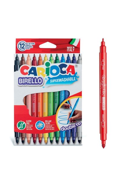 Set Carioci Lavabile Subtiri Birello Carioca - 12 buc