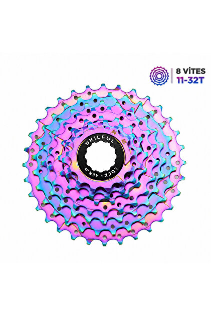 CSM-832 8 Vites Rainbow Kaset Ruble | 11-32T