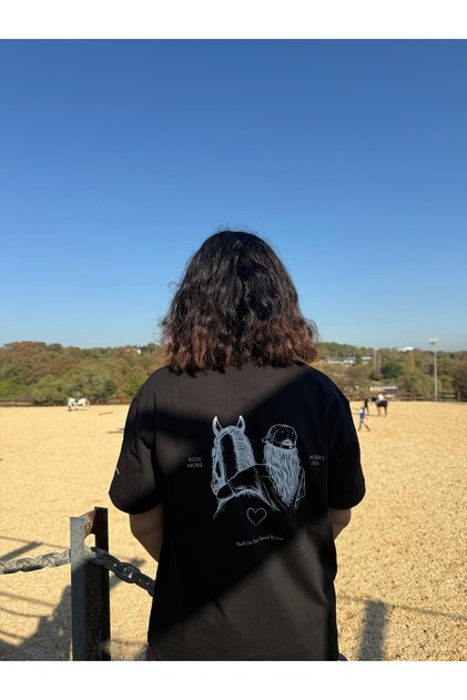 Horse Girl Premium Binicilik T shirt