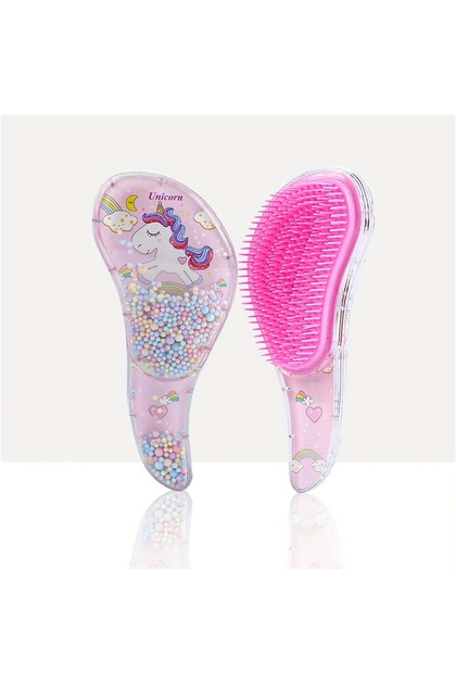 PaoPHTFS-DuJS 1pc Cute Cartoon Massage Comb, Anti Static, Smooth Hair, Anti Knotting, Massage Comb,