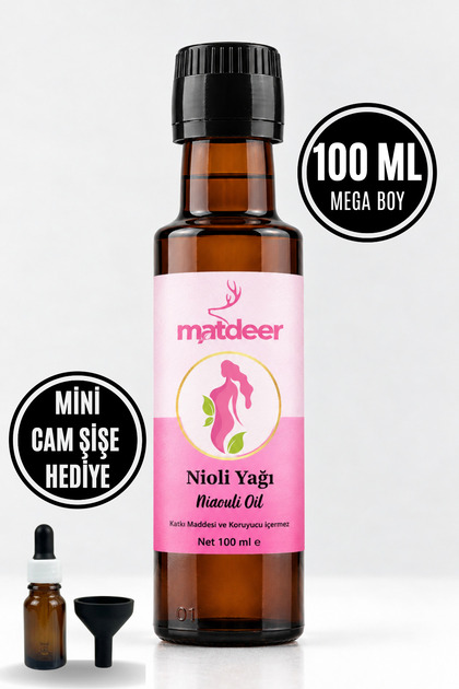 100 ml Nioli Oil - Aromatherapeutic Hygiene and Sensitive Skin Care Oil - 100% Pure