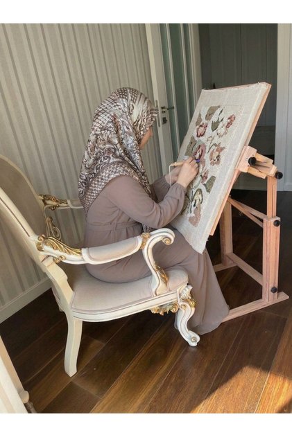Pulley Holder Wooden Leg Stand (Can Be Connected with All Needles/Wires between 20cm and 65cm)