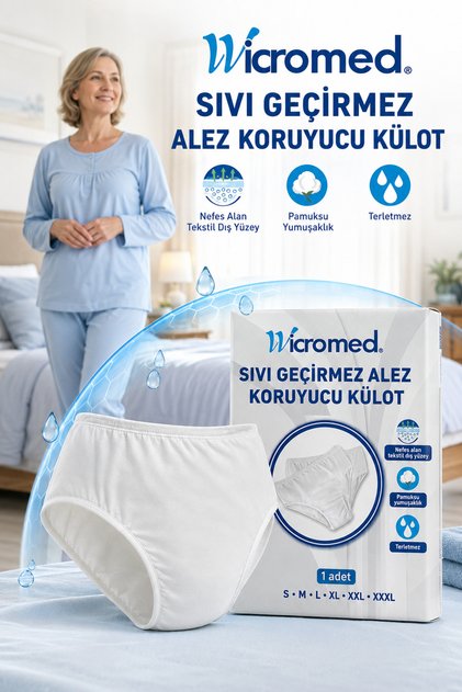 Yıkanabilir Alez Hasta & Mesane Külodu