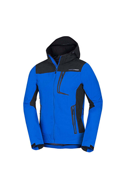 BORUM – jachetă de schi softshell pentru bărbați, Albastru