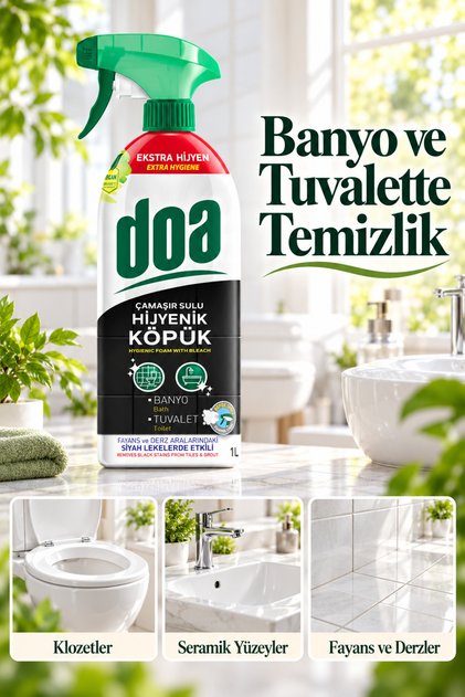 ÇAMASIR SULU HIJYENIK KOPUK / 1000 ML