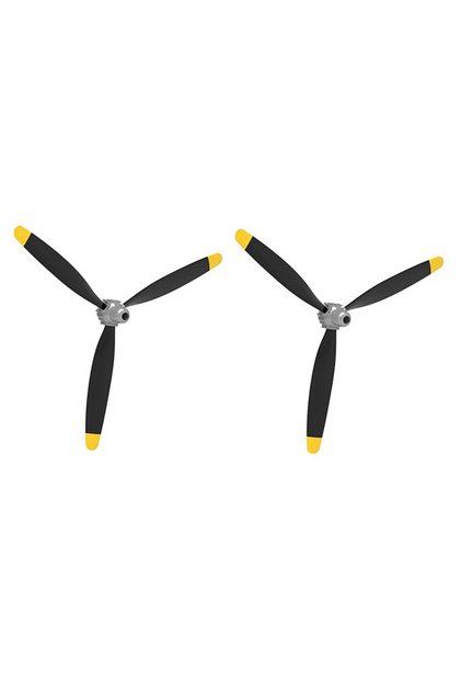 2PCS Propeller 6 RC Plane Accessories USB Charger Propeller Landing Gear Remote Control Aircraft Spa