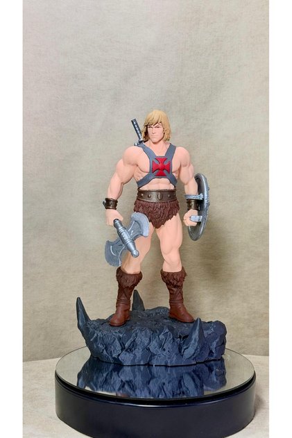 He Man Masters of the Universe Dekoratif Koleksiyon Figürü 25 Cm