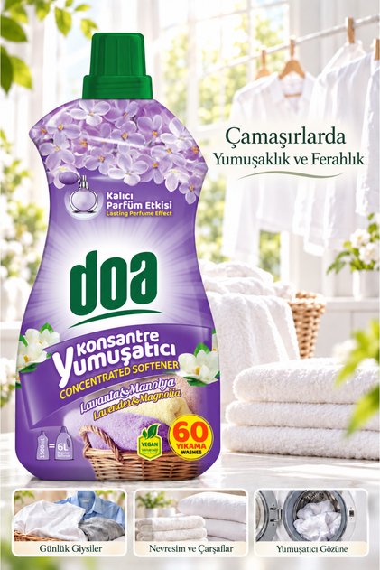 KONSANTRE YUMUŞATICI LAVANTA&MANOLYA / 1500 ML