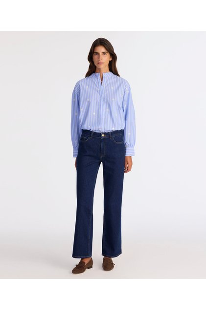 Straight Regular Waist Pants