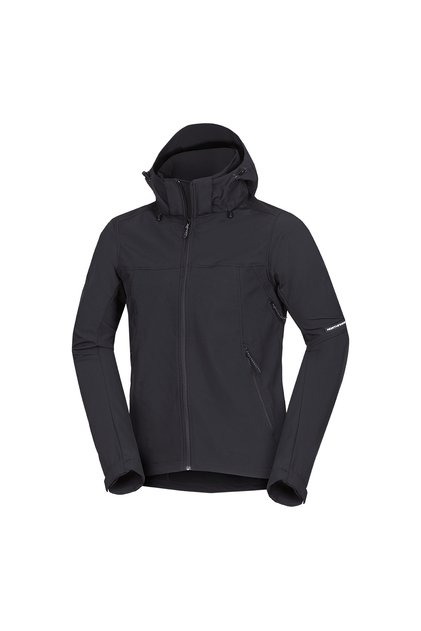 Jachetă softshell cu glugă pentru bărbați BU-5336OR, 3L, ANTONI, neagră