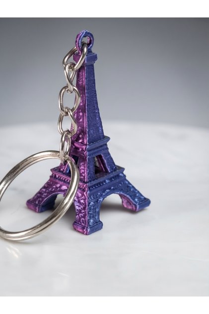 Paris Eyfel Kulesi Figürlü Dekoratif Şık Çanta ve Anahtar Aksesuarı Hediyelik Anahtarlık