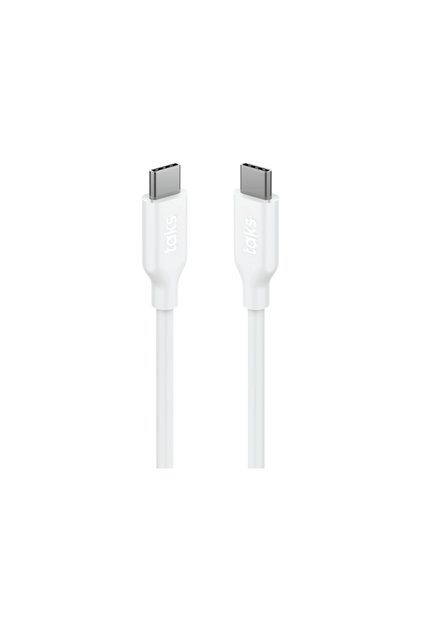 TAKS by USB-C - USB-C 120cm 60W PD/QC Hızlı Şarj/Data Kablosu