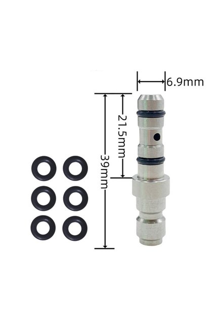 09 Filling Probe Quick Charging Adapter Valve 8mm Fill Nipple or 1/8BSPP Thread for High Pressure Ai