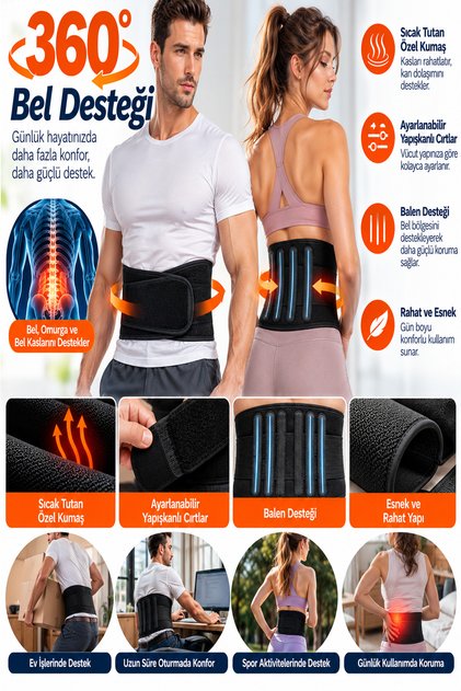Corset Thermal Warm Waist Corset for Orthopedic Lumbosacral Waist Corset