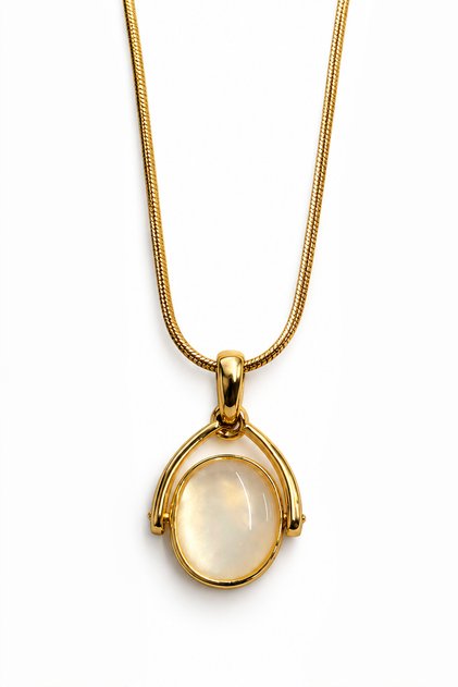 Steel Medallion Necklace
