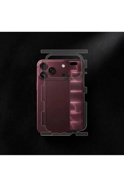 Apple iPhone 18 Pro Max için Arka Ful Kaplayan FullBody Jelatin