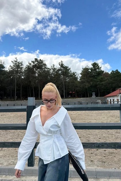 Pleated Shirt