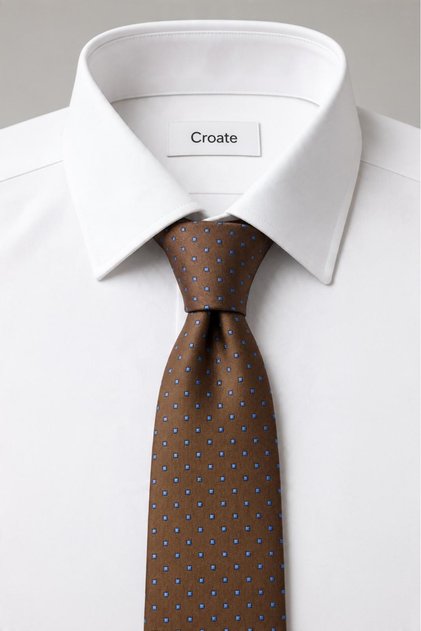 Polka Dot Micro Woven Men's Tie – Stylish, Durable, and Timeless Design