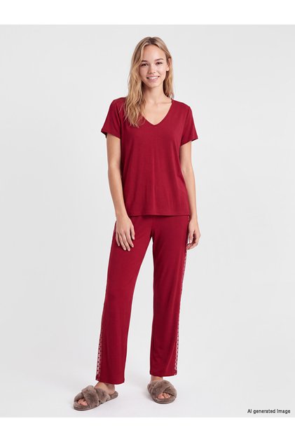 I V Dikim Polka Dot Women's Pajama Set from Freezen Store