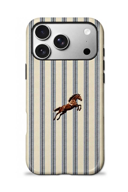 Compatible with iPhone 17 Pro Max - Flying Horse, Dual Layer Cover, Glossy Surface Protective Case