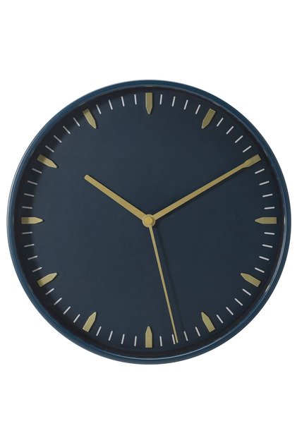 SKÄRIG duvar saati , mavi, 26 cm