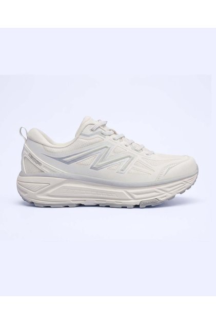 Women's Sports Shoes 2162 White Mesh Upper Lace-Up Thick Cushioned Light Sole Comfortable Orthopedic