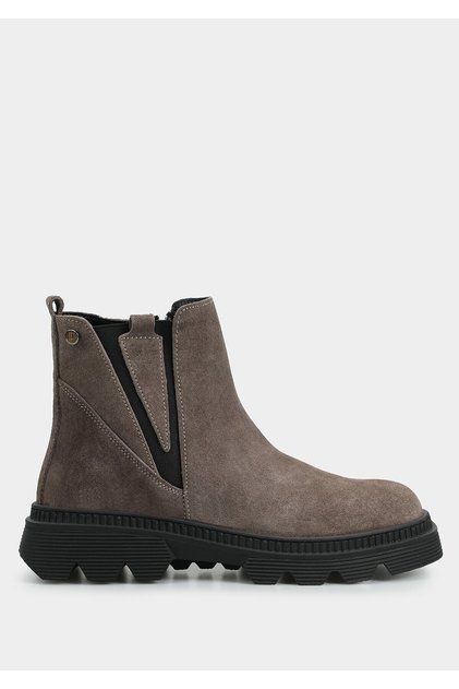 Mink Leather Women's Boots
