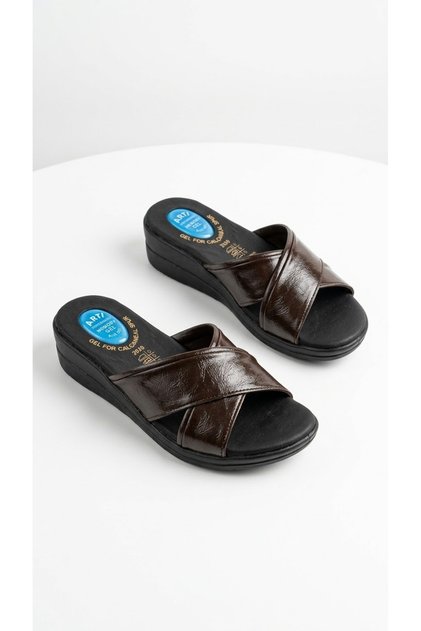 Artı&Jel-5015 Orthopedic Gel Heel Spur Function & Orthopedic Women's Slippers