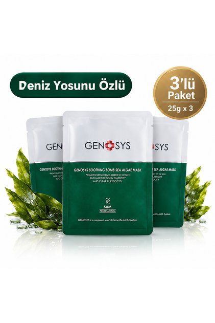 Soothing Bomb Sea Algae Mask 3'lü Paket
