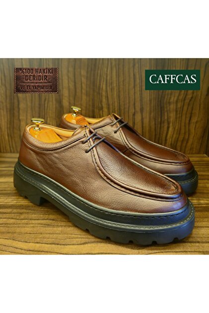 Genuine Leather Floter Brown Handmade Casual Men's Shoes Tokyo