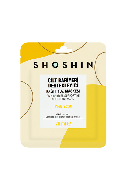 Skin Barrier Supporting Paper Face Mask - Prebiotic