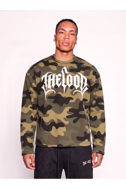 Vandal Camo Long Sleeve Sweatshirt