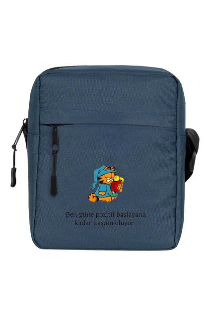 No Need to Worry Shoulder Bag Navy Blue Color