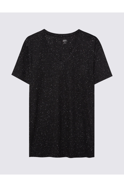 Active V Yaka T-Shirt