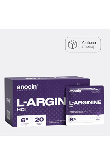 L-ARGININE HCL 120 G / 20 SERVİS / 1 SAŞE 6G