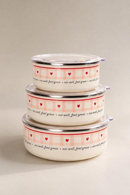 3-Piece Enamel Set