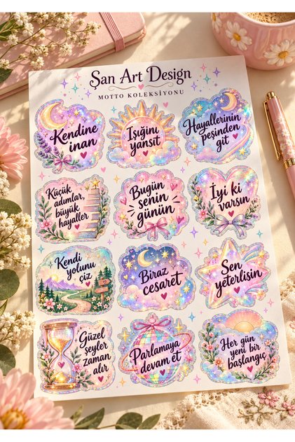 Motivational Themed Sticker