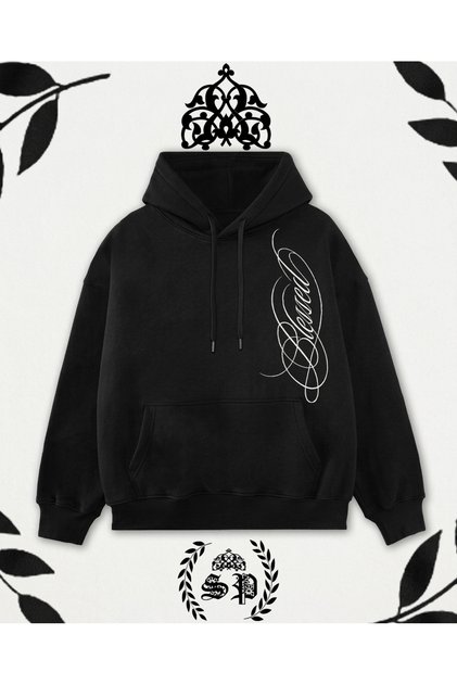 Renget Blessed Trend Zipper Sweatshirt Hoodie
