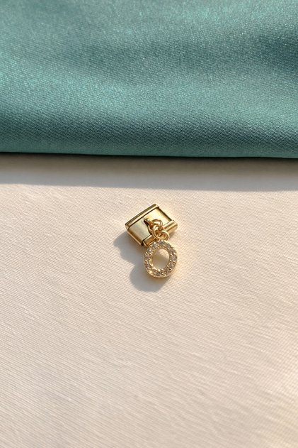 Italian Charm Bracelet Compatible Single Letter Charm