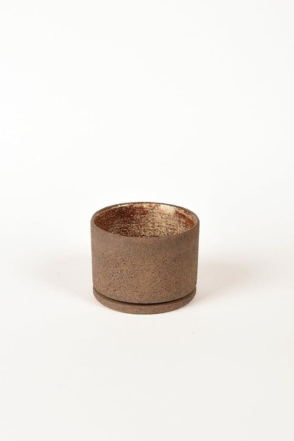 Toffee Brown Espresso Cup – 80 ml Stoneware – 1 Piece