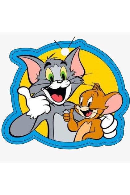 Sevimli Tom Jerry Tasarımlı Dekoratif Oto Kokusu ve Aksesuarı