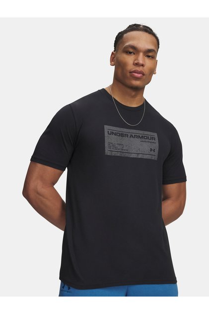 UA M BOX WM LABEL SS - Tricou bărbătesc