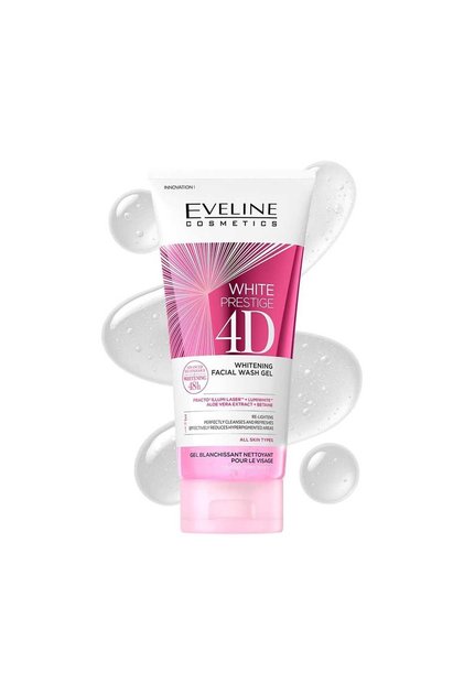 Cosmetics White Prestige 4D Whitening Facial Wash Gel 200 ml