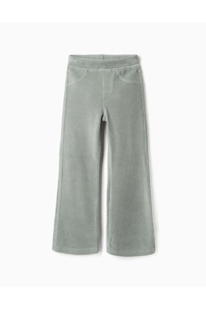 Pants Knit Corduroy, Green