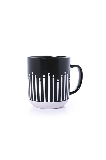 Black Porcelain Mug