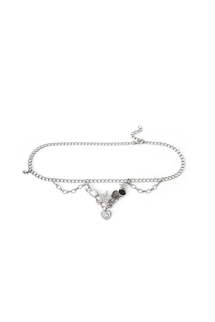 KARMA FİGÜRLÜ METAL ZİNCİR KEMER