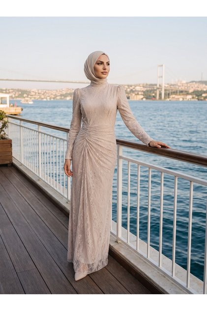 Kayla Abiye Bej