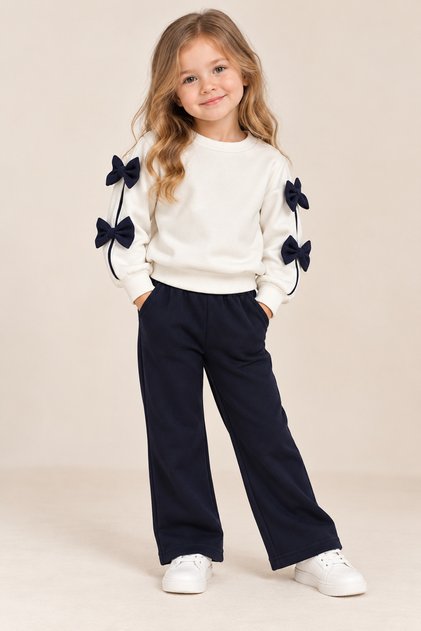 Girl's Embroidered Spanish Style Ribbon Embroidery Set