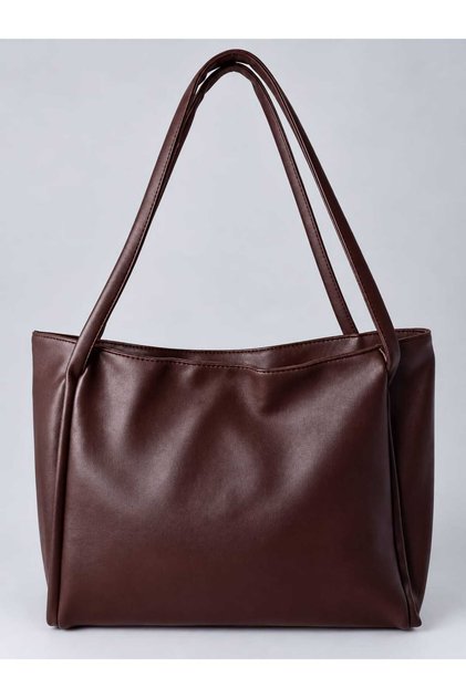 Women's Bitter Brown Tote Shoulder Bag