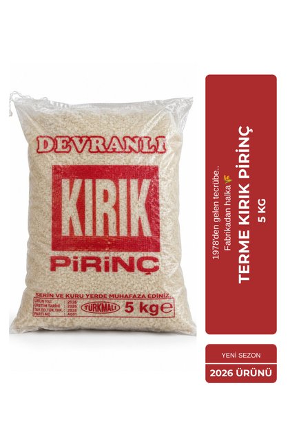 Ekonomik Yerli Kırık Pirinç - Sütlaçlık Çorbalık Sushilik Dolmalık - Terme Yöresi Yöresel Ürün - Eski Tip Taş Değirmende İşlenmiş -
